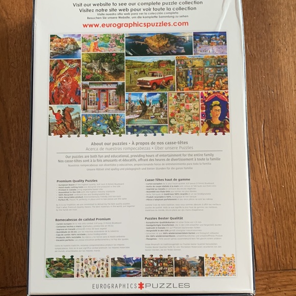 Eurographics Sea Fish 1,000 piece jigsaw puzzle - Picture 3 of 4